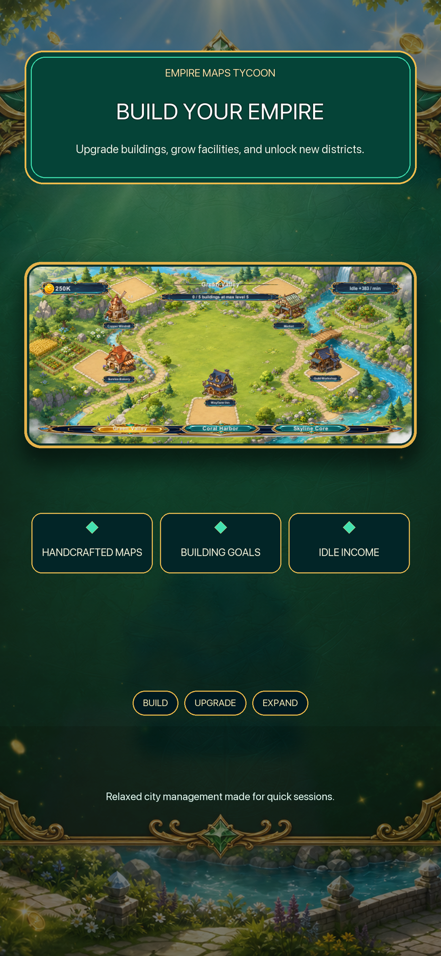 Empire Maps Tycoon map gameplay